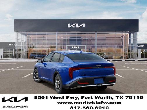 Blue 2026 Kia K4 LXS