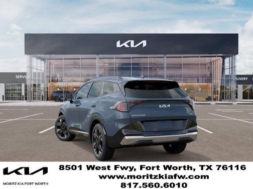 Blue 2027 Kia Sportage Hybrid SX-Prestige