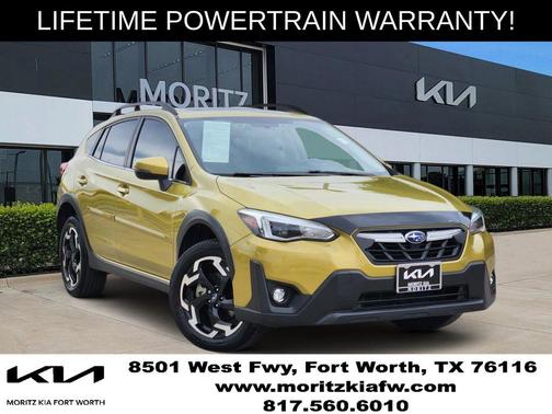 Plasma Yellow Pearl 2023 Subaru Crosstrek Limited