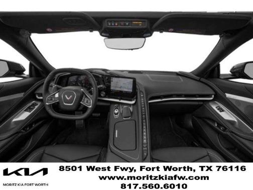 Black 2025 Chevrolet Corvette Stingray w/3LT