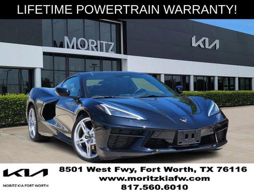 Black 2025 Chevrolet Corvette Stingray w/3LT
