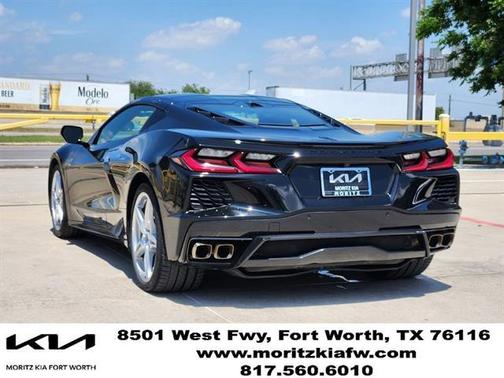 Black 2025 Chevrolet Corvette Stingray w/3LT