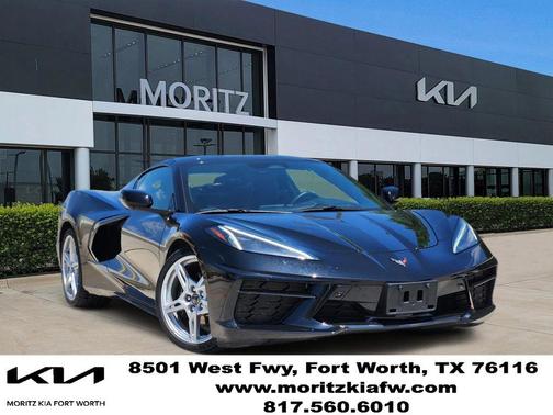 Black 2025 Chevrolet Corvette Stingray w/3LT