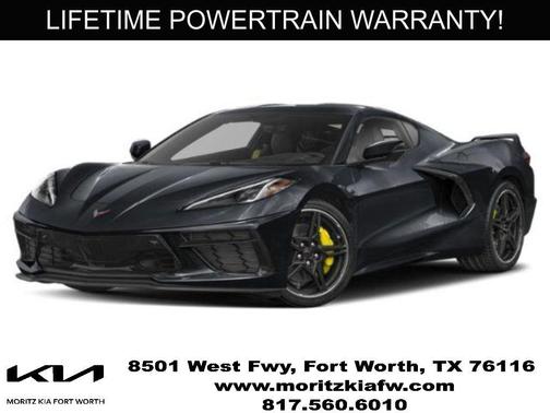 Black 2025 Chevrolet Corvette Stingray w/3LT