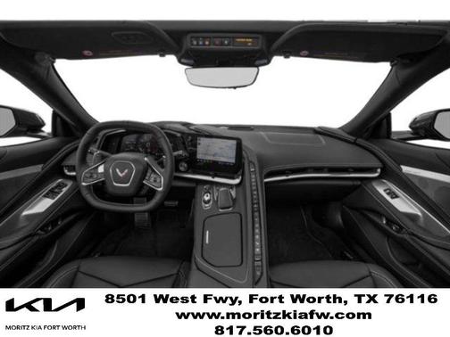 Black 2025 Chevrolet Corvette Stingray w/3LT