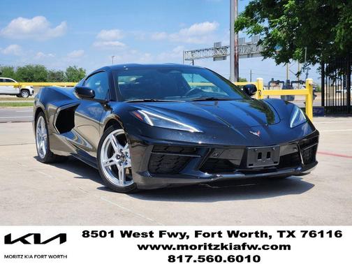 Black 2025 Chevrolet Corvette Stingray w/3LT