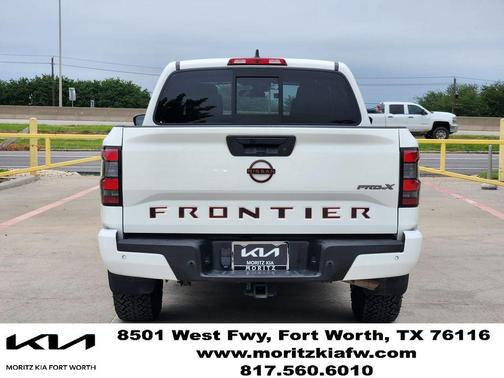 Glacier White 2022 Nissan Frontier PRO-X