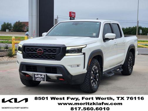Glacier White 2022 Nissan Frontier PRO-X
