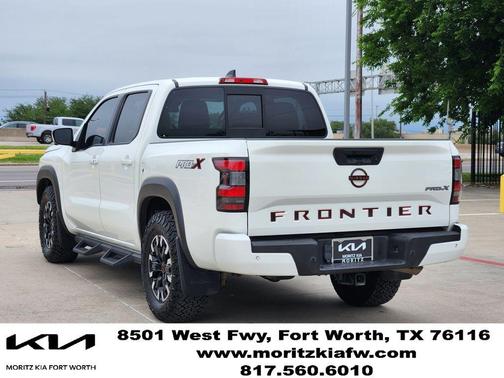 Glacier White 2022 Nissan Frontier PRO-X