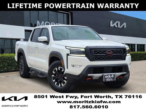 Glacier White 2022 Nissan Frontier PRO-X