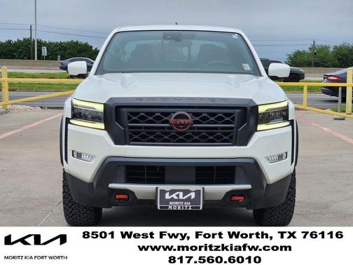 Glacier White 2022 Nissan Frontier PRO-X