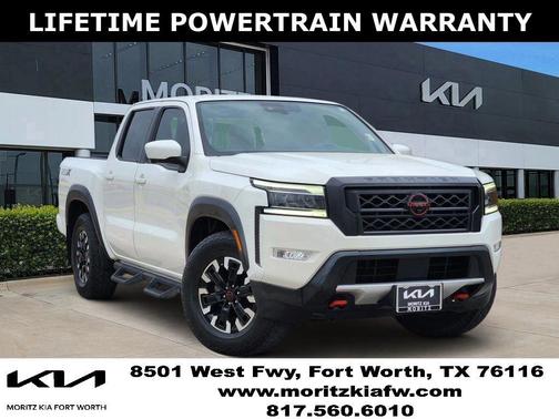 Glacier White 2022 Nissan Frontier PRO-X