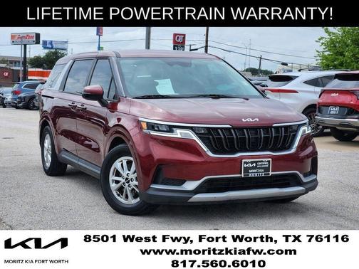 Red 2022 Kia Carnival LXS