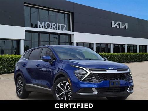 Sapphire Blue 2024 Kia Sportage EX