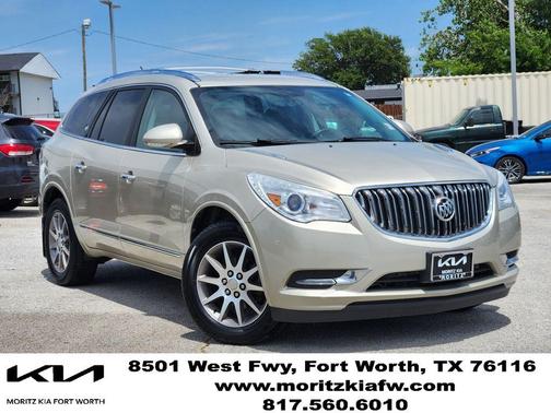 Champagne Silver 2015 Buick Enclave Leather