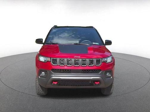 Red 2025 Jeep Compass Trailhawk