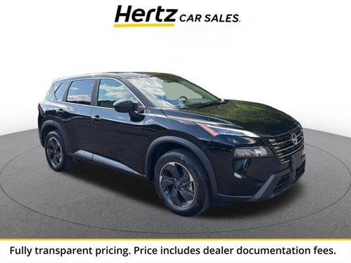 Super Black 2025 Nissan Rogue SV