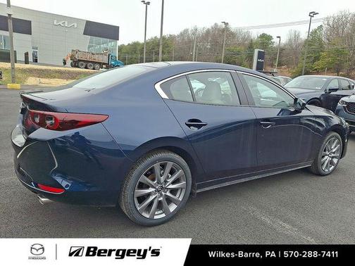 Deep Crystal Blue Mica 2026 Mazda Mazda3 FWD w/Preferred Package