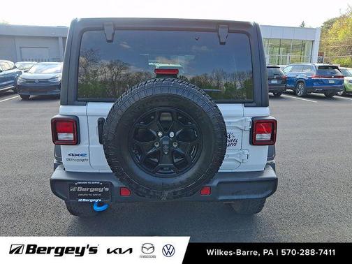 Bright White Clearcoat 2023 Jeep Wrangler 4xe Willys