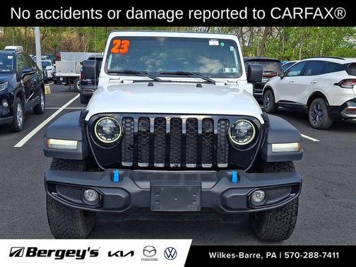 Bright White Clearcoat 2023 Jeep Wrangler 4xe Willys