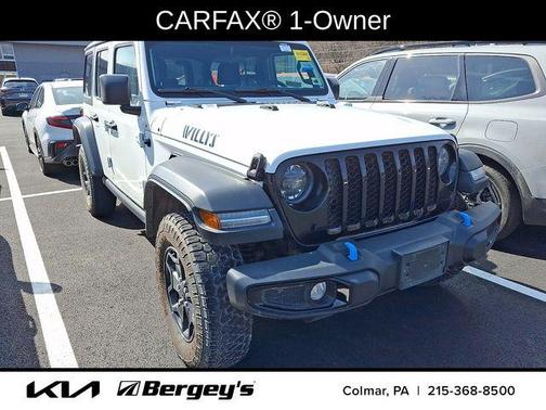 Bright White Clearcoat 2023 Jeep Wrangler 4xe Willys