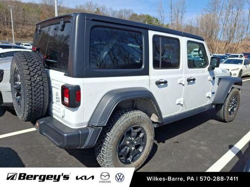 Bright White Clearcoat 2023 Jeep Wrangler 4xe Willys