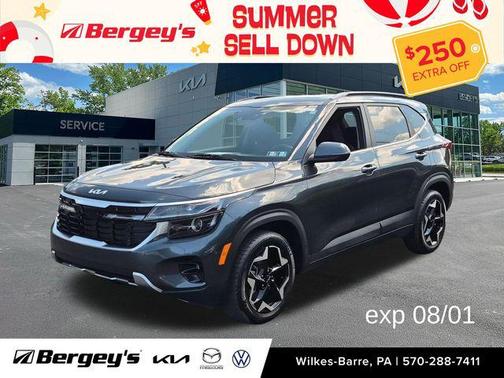 Gravity Gray 2024 Kia Seltos EX