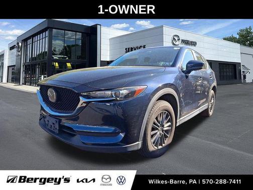 Deep Crystal Blue Mica 2019 Mazda CX-5 Touring