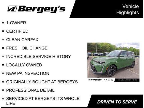 Undercover Green 2023 Kia Soul EX