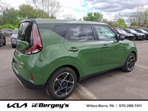 Undercover Green 2023 Kia Soul EX