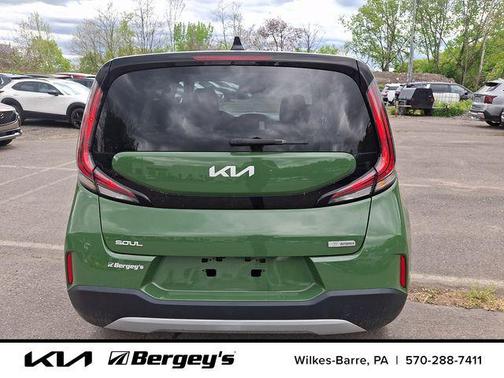 Undercover Green 2023 Kia Soul EX