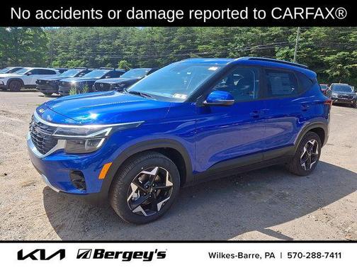 Neptune Blue 2025 Kia Seltos S