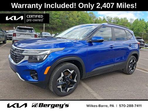 Neptune Blue 2025 Kia Seltos S