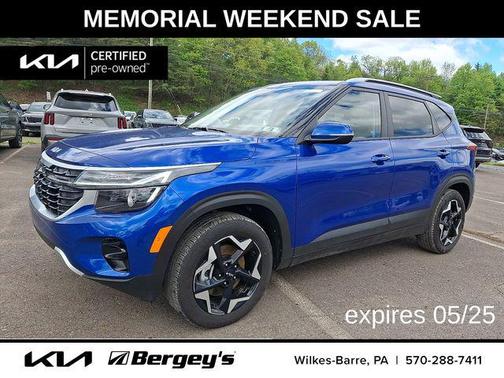Neptune Blue 2025 Kia Seltos S
