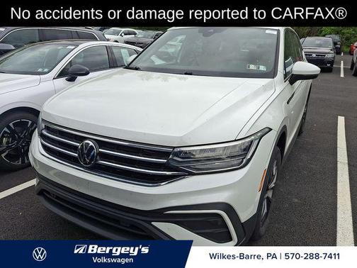 Opal White 2023 Volkswagen Tiguan 2.0T SE 4MOTION