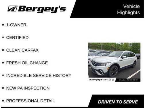 Opal White 2023 Volkswagen Tiguan 2.0T SE 4MOTION