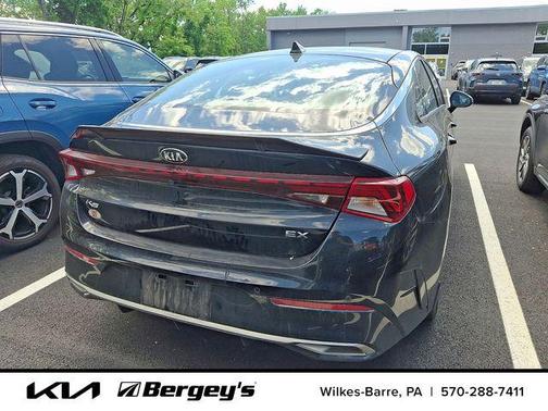 Ebony Black 2021 Kia K5 EX