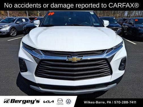 Summit White 2019 Chevrolet Blazer 2LT