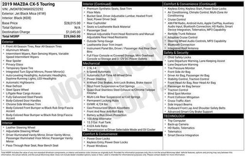 2019 Mazda CX-5 Touring