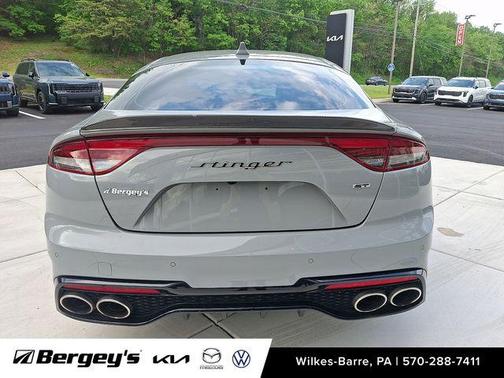 Ceramic Silver 2023 Kia Stinger GT2