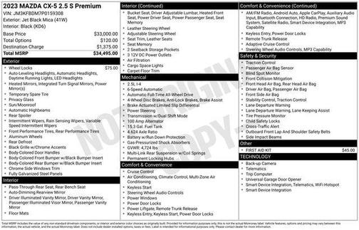 2023 Mazda CX-5 2.5 S