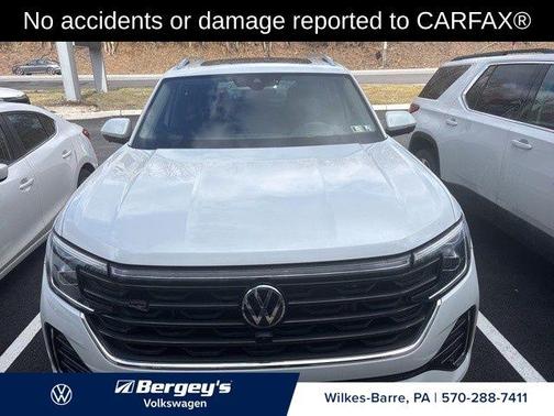 Opal White 2024 Volkswagen Atlas 2.0T SEL Premium R-Line 4MOTION