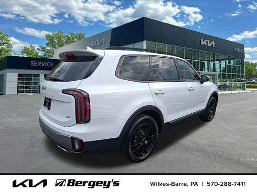 Glacial White Pearl 2023 Kia Telluride EX X-Line