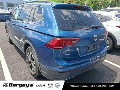 Blue Metallic 2019 Volkswagen Tiguan 2.0T SE 4MOTION
