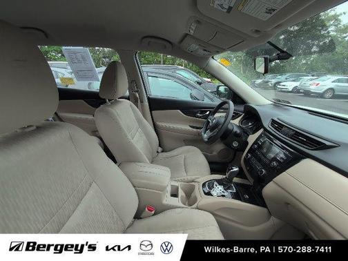 Glacier White 2017 Nissan Rogue S