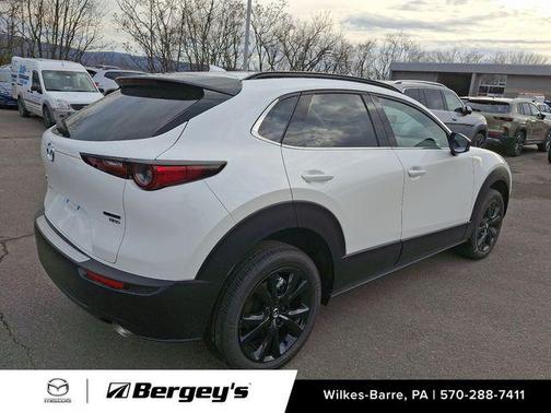 Snowflake White Pearl Mica 2025 Mazda CX-30 2.5 Turbo Premium Package
