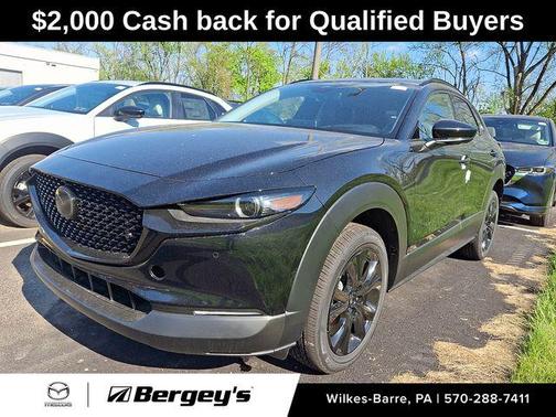 Jet Black Mica 2026 Mazda CX-30 2.5 Turbo Premium Plus Package