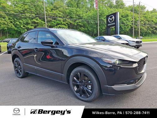 Jet Black Mica 2026 Mazda CX-30 2.5 Turbo Premium Plus Package