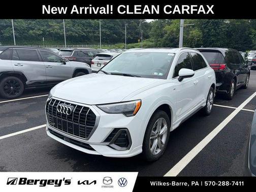 Ibis White 2021 Audi Q3 45 S line Premium