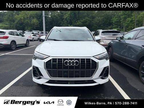 Ibis White 2021 Audi Q3 45 S line Premium